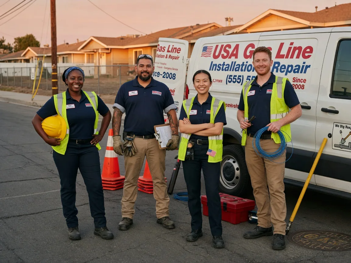 Gas Line Installation company in Iraan, TX